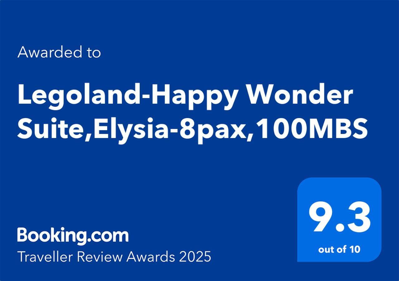 Legoland-Happy Wonder Suite,Elysia-8Pax,100Mbs Nusajaya  Εξωτερικό φωτογραφία